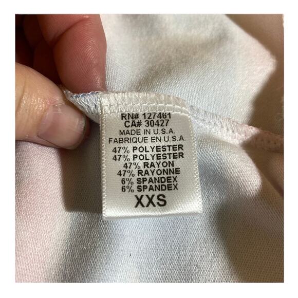 New Wildfox Roadtrip Steller Stripe Pullover Rainbow Loungewear XXS - Picture 6 of 6